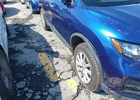 2020 Nissan Rogue Sv Fwd из США, поврежденный, VIN KNMAT2MTXLP526370